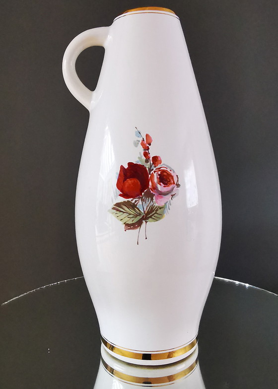 Image 1 of Kahla Germania Ovest, collezione Heyday anni '60, vaso in porcellana,