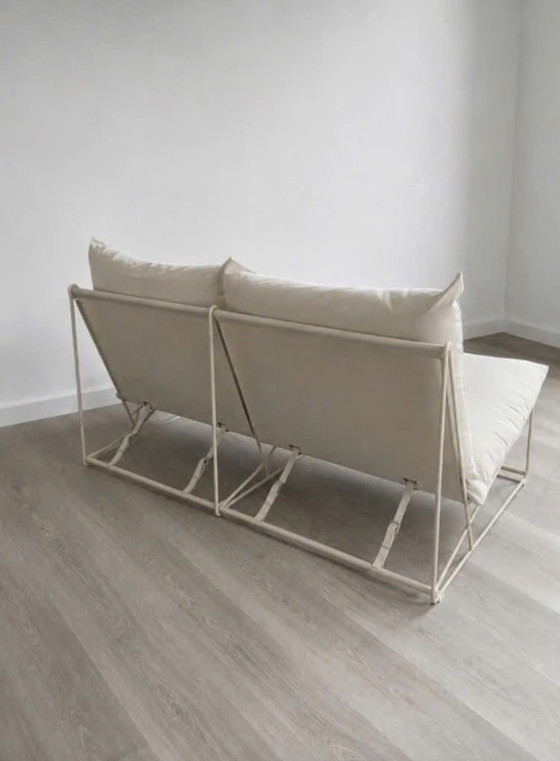 Divano 2 posti IKEA Hävsten Beige Senza Braccioli – Divani modulari, Textile, Metal (photo 5 of 5)