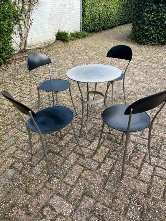 Image 1 of Tonietta design set by Enzo Mari for Zanotta, 5-piece