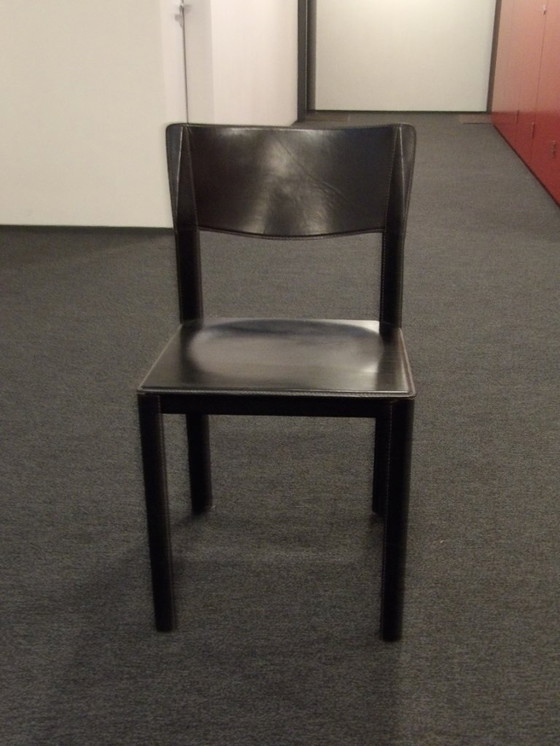 Image 1 of 3 Designer-Esszimmerstühle Enrico Pellozzoni Modell Alex