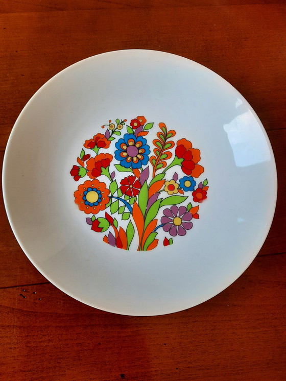 Image 1 of 1970er Seltmann Weiden Bavaria "FLOWER" 16-teilig