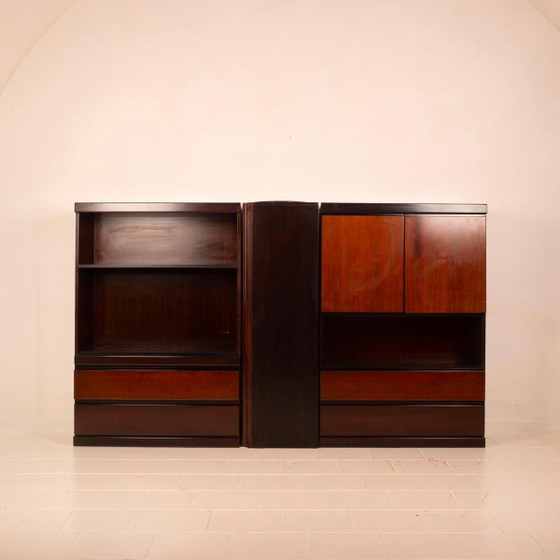 Angelo Mangiarotti Muebles Bar de Palisandro La Sorgente dei Mobili Mid Century – Mueble bar, Plastic (photo 26 of 27)
