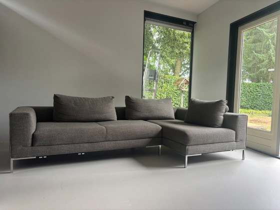 Design on Stock, Model Aikon with Milton Pecan 671 fabric – Corner sofas, Metal, Textile (photo 3 of 5)