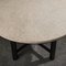Tafel van fossiele steen met metalen frame, België – Vergadertafel (photo 10 of 13)