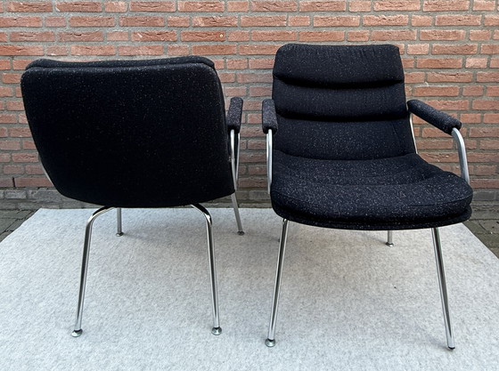 Image 1 of 2 x Chaises Vintage par Artifort par Geoffrey Harcourt