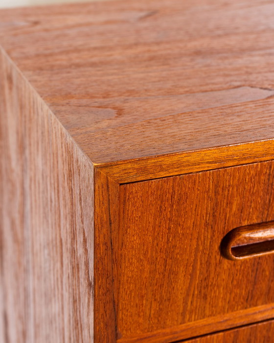 Image 1 of Danish Chest Of Drawers Made Of Teak, Mid Century Modern