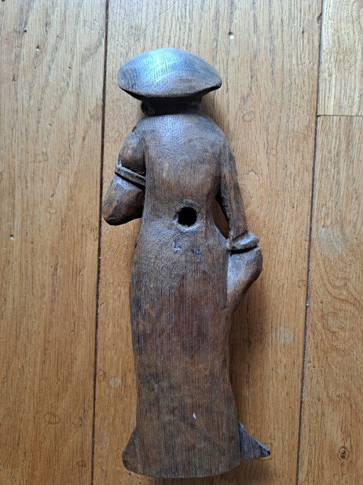 Escultura de madera - 30 cm de alto – beeldhouwkunst, Wood (photo 2 of 5)