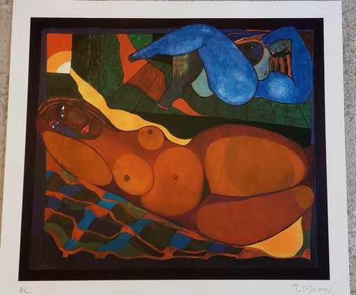 Sérigraphie de Theo Mackaay