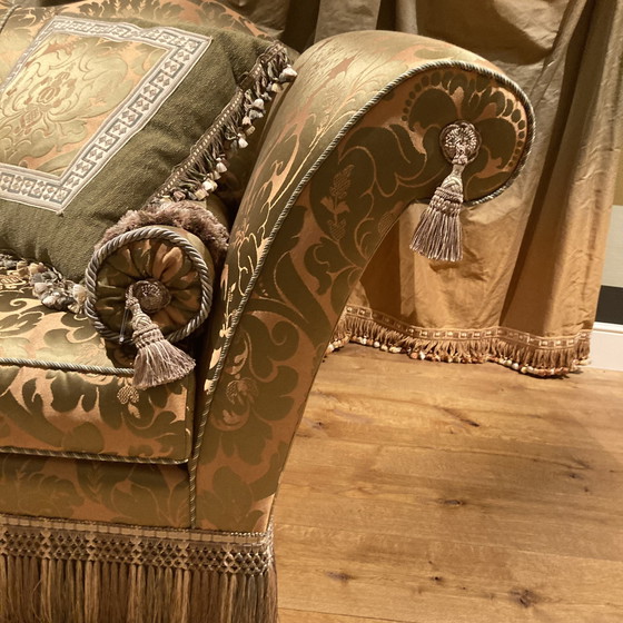 Image 1 of Sofá Donghia San Marco de 3 plazas con cojines decorativos