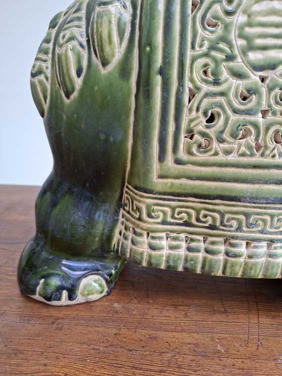 Image 1 of Tavolo per piante in ceramica xl elefante