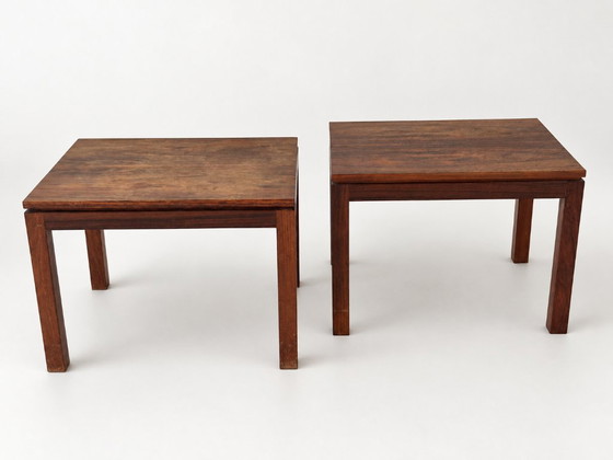 Side tables in rosewood, Denmark, 1960s, set of 2 (photo 4 of 20)