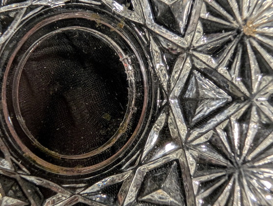 Image 1 of Bol de cristal de 35 cm con grabado "FRANCIA"