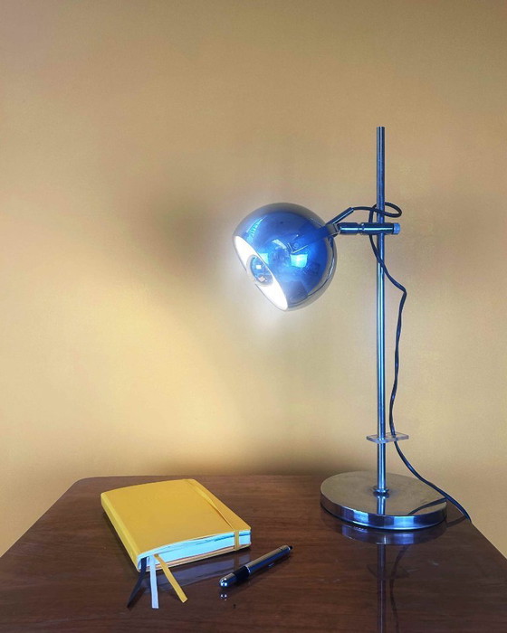 Image 1 of large eyeball lamp