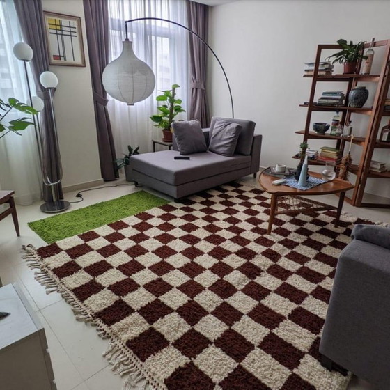 Image 1 of Moroccan wool carpet 150cm×250cm