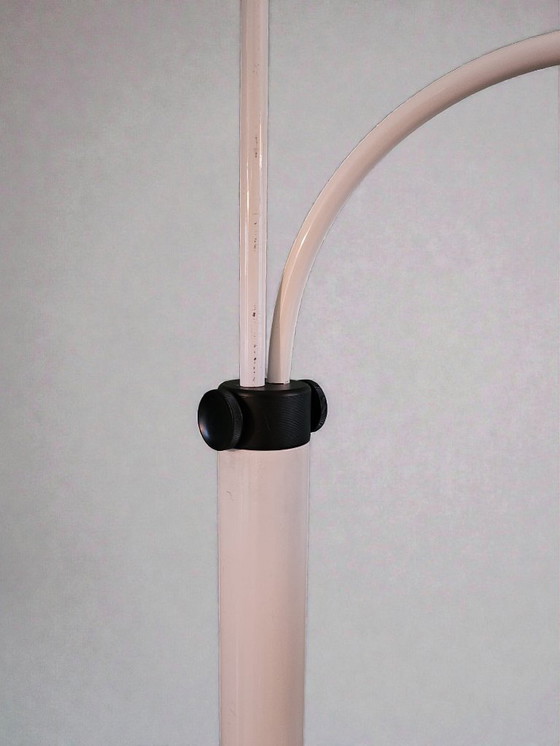 Image 1 of Vintage Space Age Double-Head Floor Lamp – Sölken Leuchten / Koch & Lowy Style