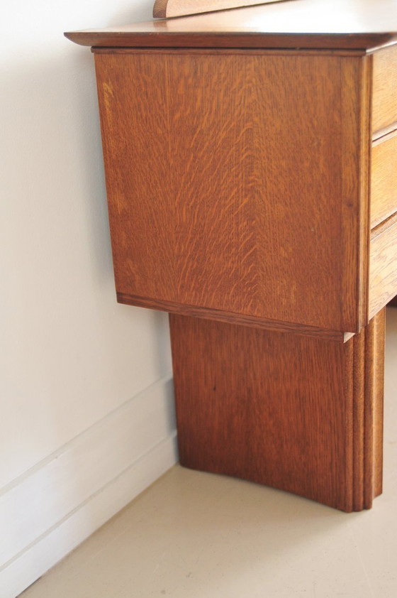 Image 1 of tocador Art Déco de roble