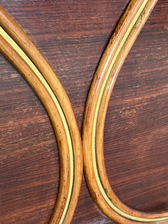 Image 1 of Tavolo - Legno, Marmo, Vetro - Art Deco