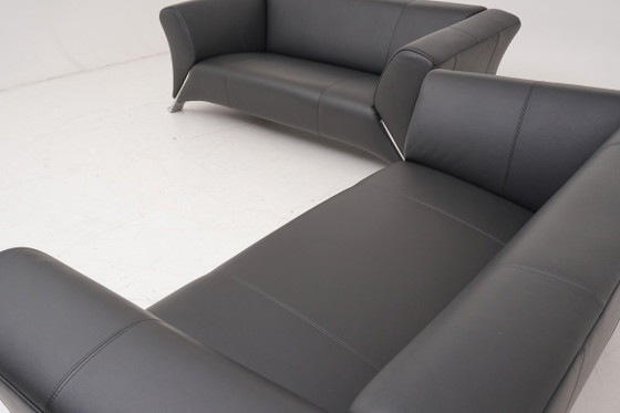 Image 1 of Rolf Benz 322 Garnitur Couch Sofa 2x Zweisitzer Zweieinhalbsitzer Leder