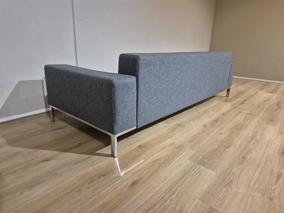 Image 1 of Zanotta Alfa 3 Seater - Gray - Wool Fabric - Top condition - Design.