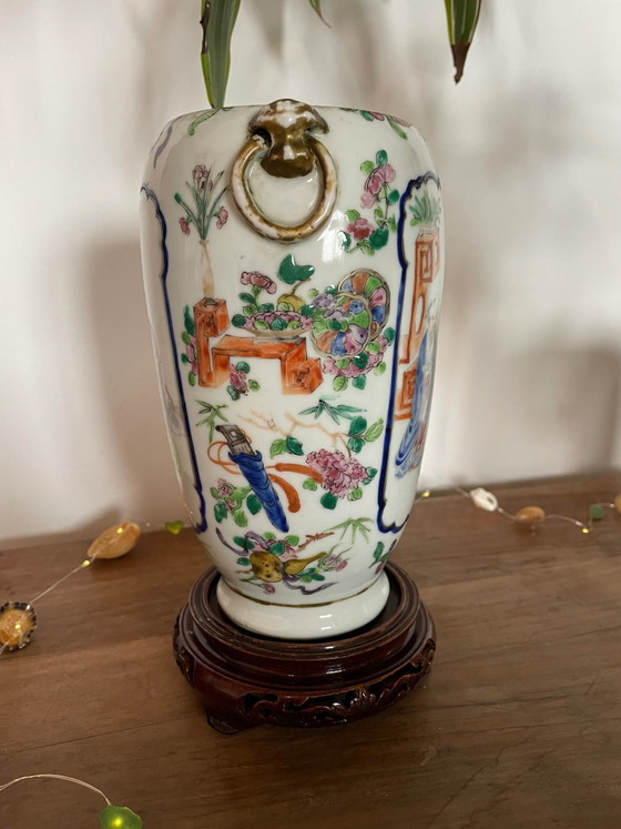 Vaso giapponese dipinto a mano – Vasi, Wood (photo 3 of 6)