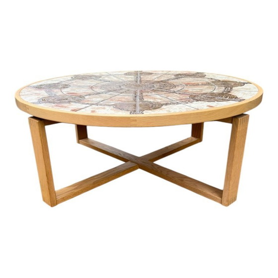 Image 1 of Vintage Ox Art Denmark Coffee Table – 1975 (Signed)