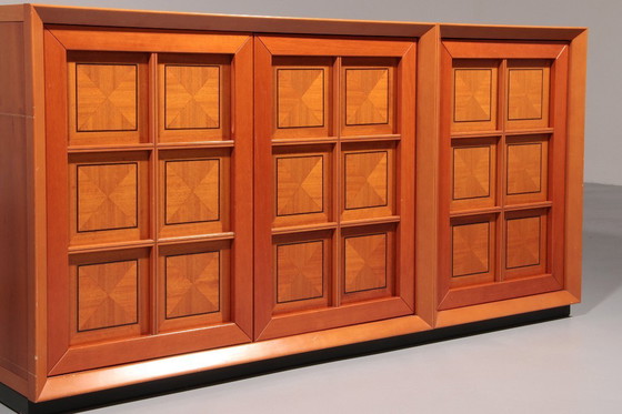 Image 1 of Brutalist Italiaans Dressoir Caccia alla Volpe voor Linea Arredo 