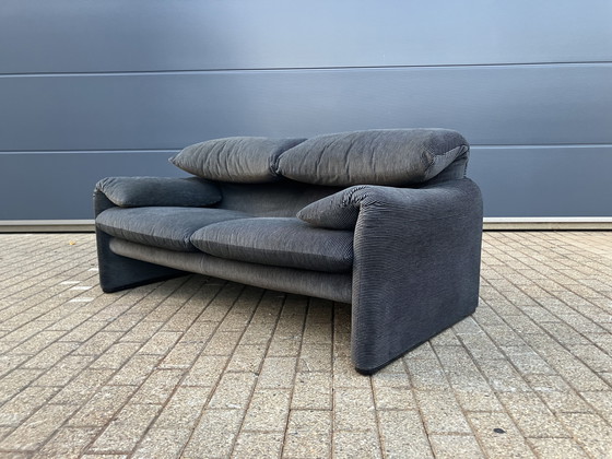 Image 1 of Cassina Maralunga 2 posti, tessuto originale ribble Top condition!!!