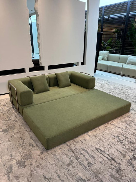 Image 1 of Modulaire bank in teddybeerstijl