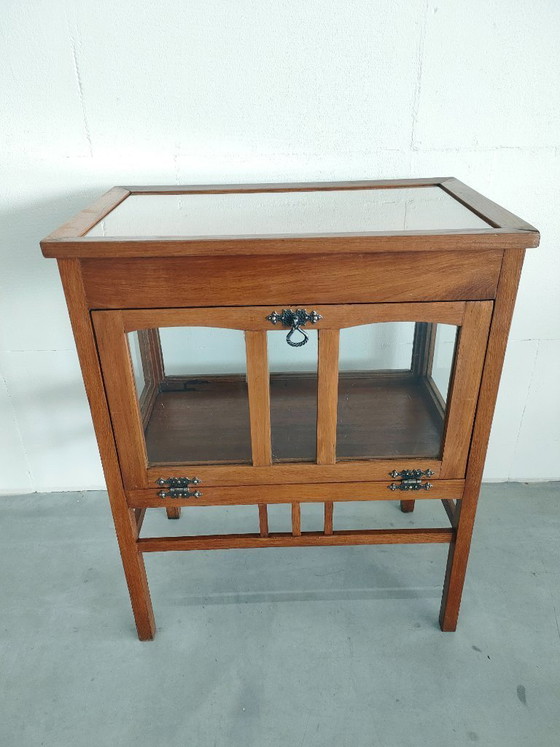 Image 1 of Vitrine/meuble à thé vintage/antique de style Art déco