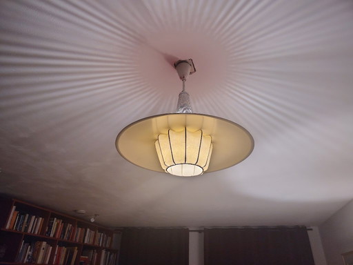 Lampada a sospensione scandinava vintage di metà secolo