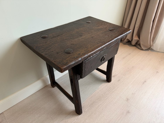 Old Spanish counter table / work table – Side tables, Wood (photo 3 of 5)
