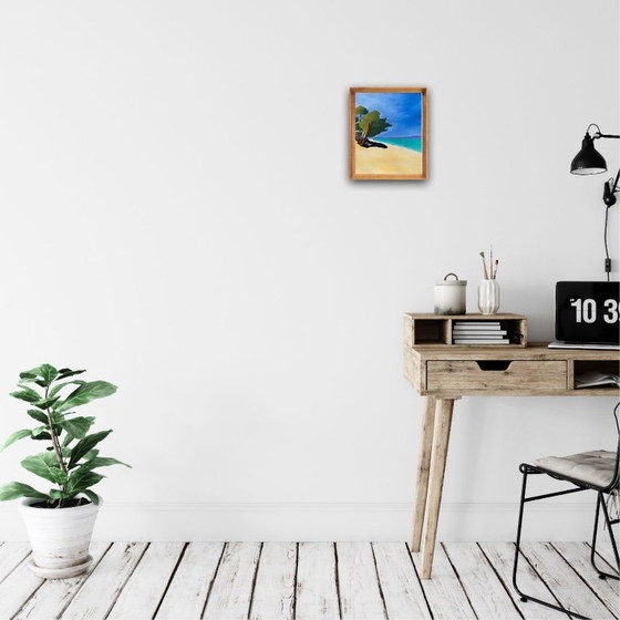 Image 1 of Acryl auf Leinwand 30 x 24 cm. Zum Einrahmen.