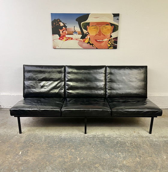 Image 1 of Bench from the 70s, genuine leather