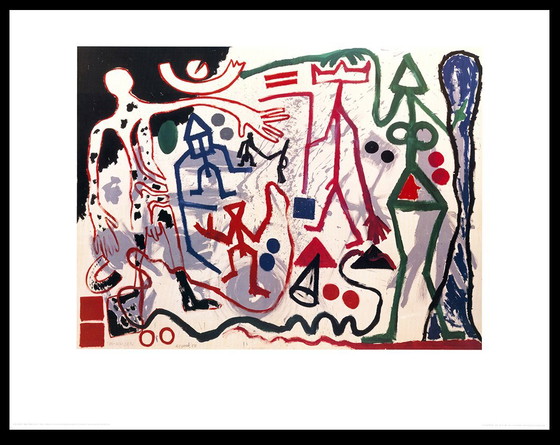 Image 1 of Penck, A.R. - Ten X Den X Zen 1 - Kleurenoffset