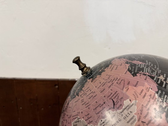 Classic black table globe – Decorative Objects, Metal, Paper (photo 2 of 5)