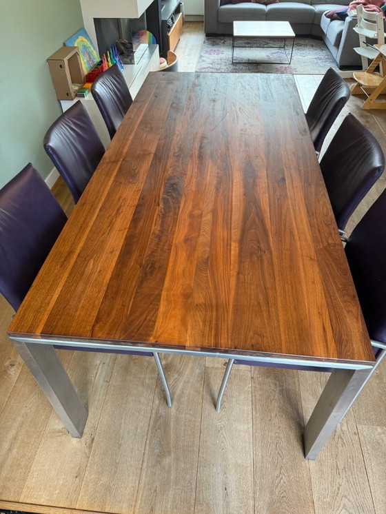 Image 1 of Sechs exquisite Designerstühle aus Leder