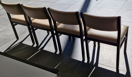 Image 1 of Mesa de comedor Pastoe mid century, cuatro sillas, mesa de centro