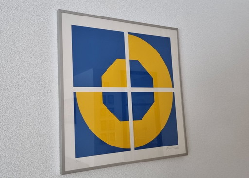 Graphic/screen print Cyril Lixenberg - signed and numbered