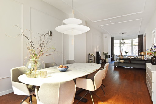 Unique! Table du Sud dining table + 6 Mood swivel chairs