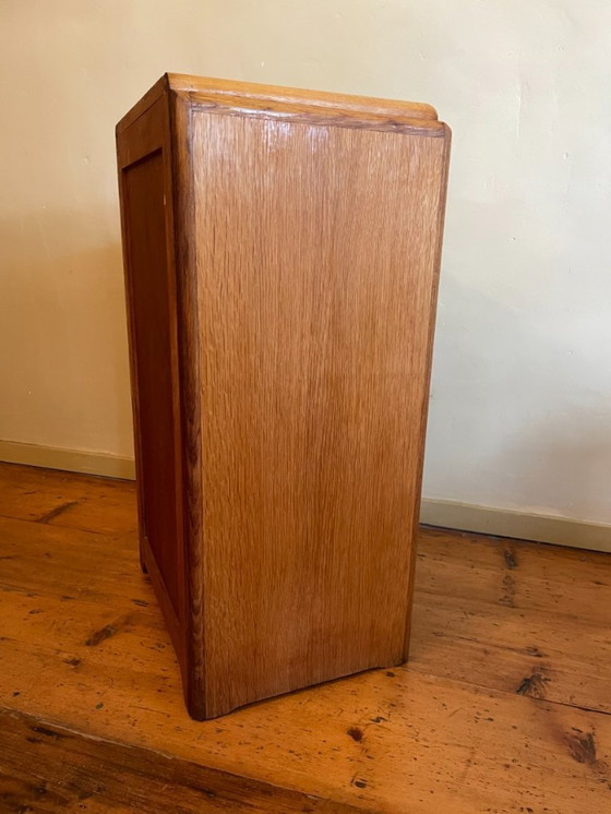 Image 1 of Archivador con persiana Armario de música 1950s Francés