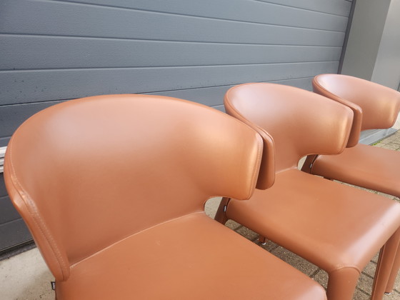 Image 1 of Cassina Hola 367 - set di 6 sedie da pranzo di Hannes Wettstein