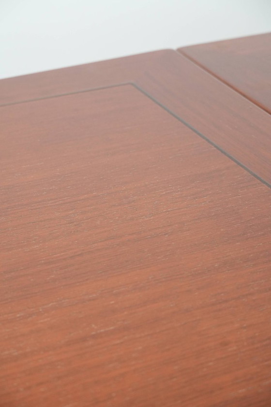 Image 1 of Practical extendable Art Deco design dining table for 6 to 8 people from Schuitema from the Decoforma series