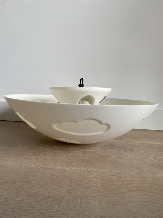 Image 1 of Vintage Ikea white seiling Skojig lamp by designer Henrik Preutz x Ikea