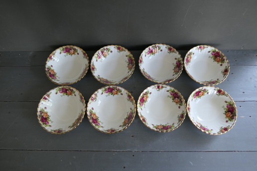 Royal Albert Old Country Roses Porzellanschalen 8 x
