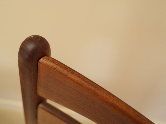 Image 1 of Sechs Teakholzstühle, dänisches Design, 1960er Jahre, hergestellt in Dänemark