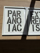 CHRISTOPHER WOOL LITHOGRAPHY WARHOL TOGO INDUS STARCK Set of 6 framed