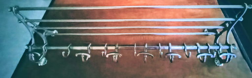 Eichholtz Hudson L coat rack, wall coat rack, train coat rack