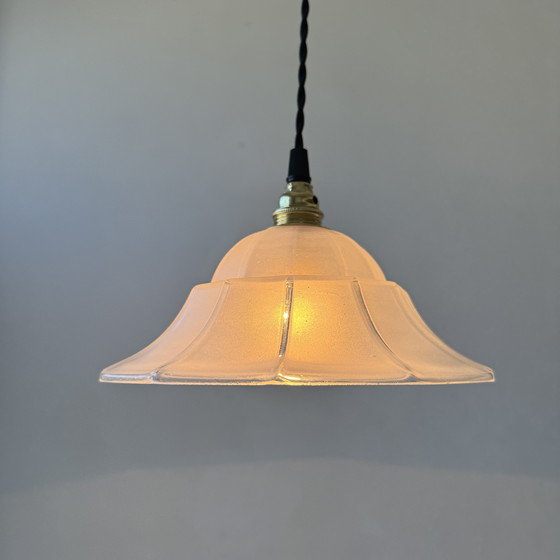 Image 1 of Coppia di lampade a sospensione Art Déco d'epoca