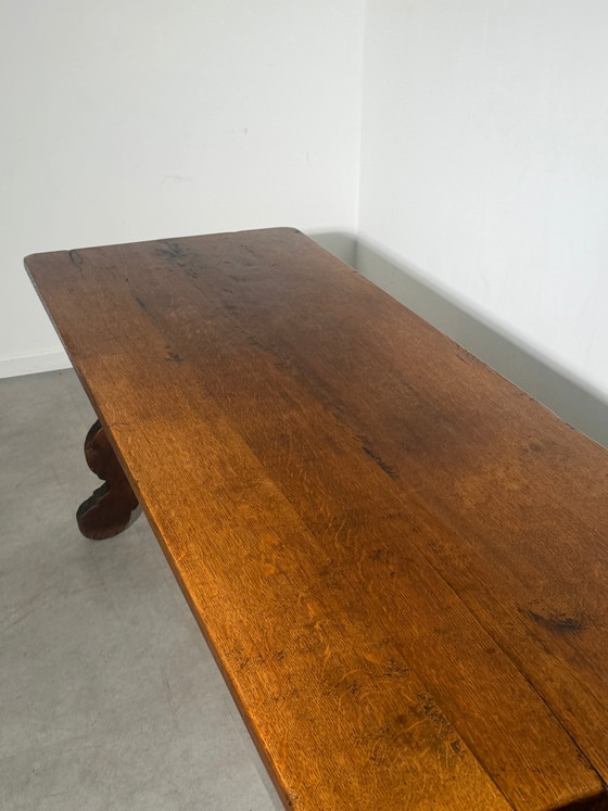 18th Century Solid Oak Dining Table (photo 6 of 9)