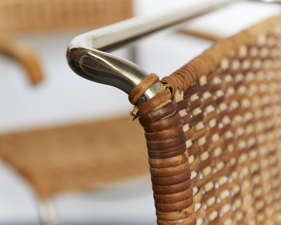 Image 1 of Marcel Breuer Armlehnstuhl D40 für Tecta I Set van vier